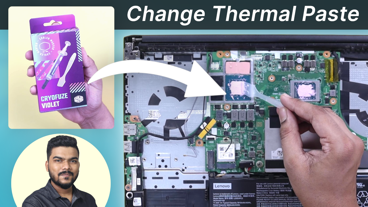 'Video thumbnail for How to Change Thermal Paste in Laptop (Detailed Guide)'