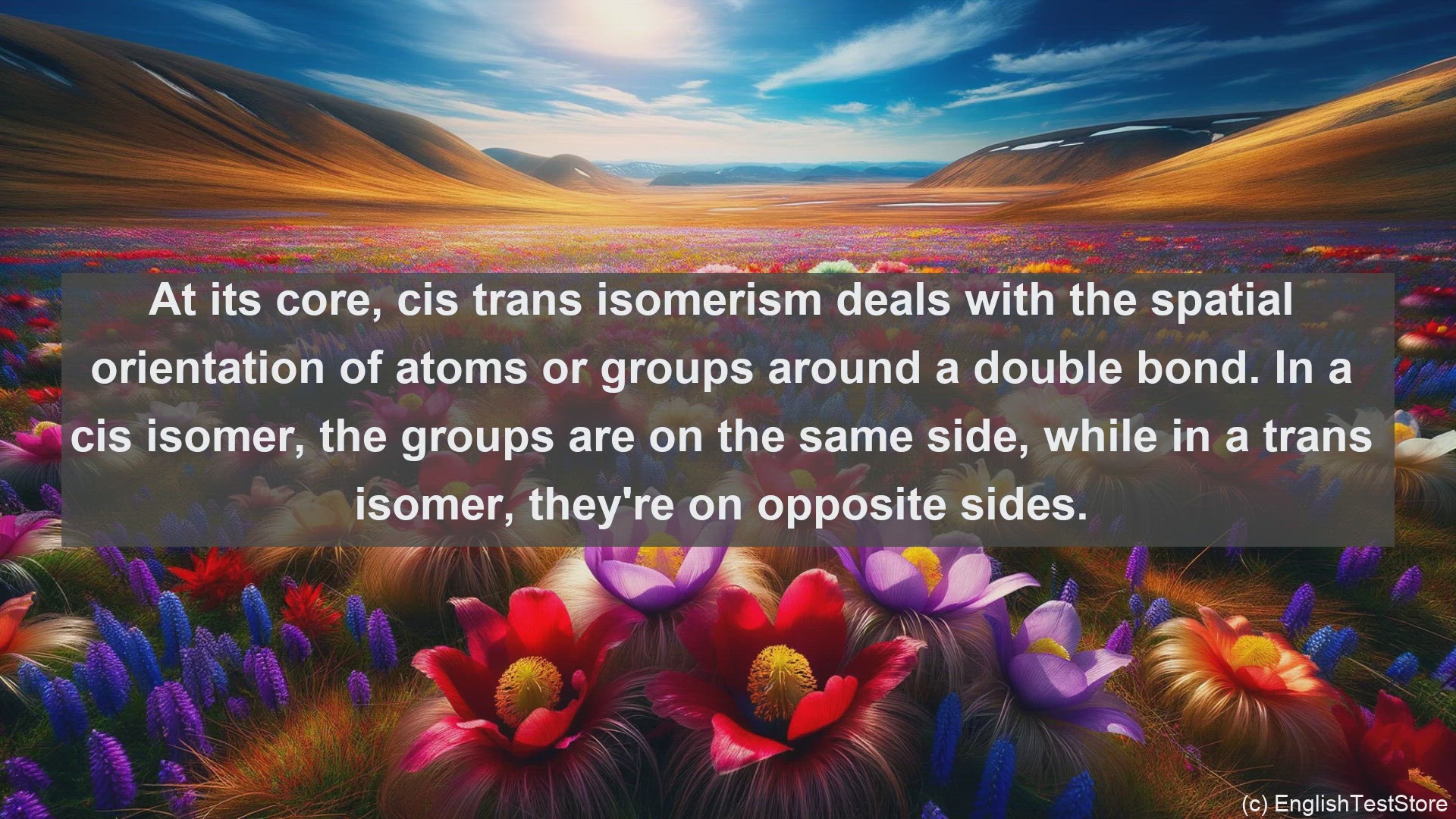 'Video thumbnail for Cis trans isomerism in science  definition and examples'