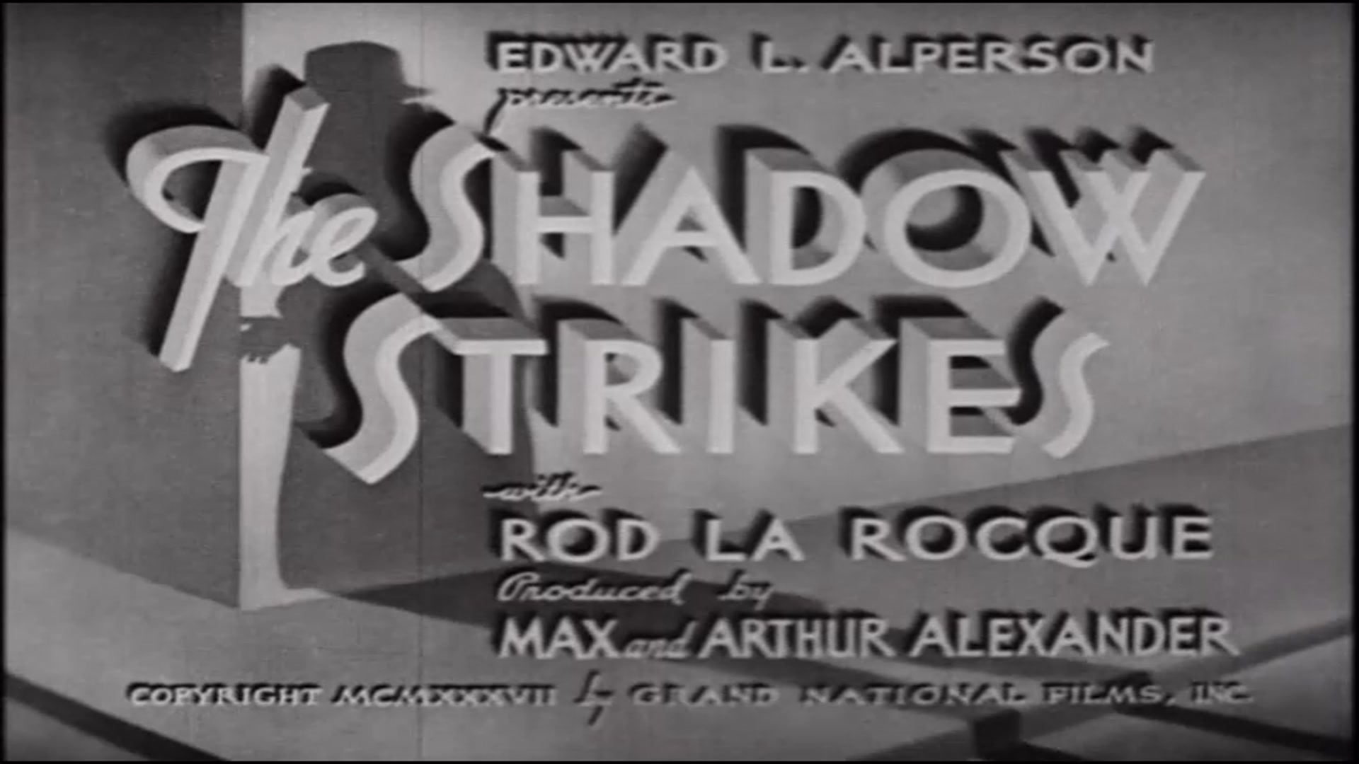 Video thumbnail for The Shadow Strikes (1937)