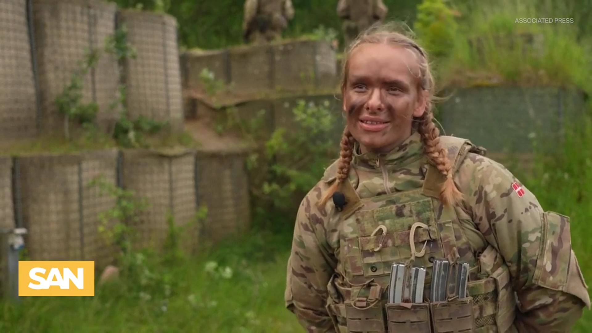 'Video thumbnail for Denmark extends enlistment requirement to women amid Russian aggression'