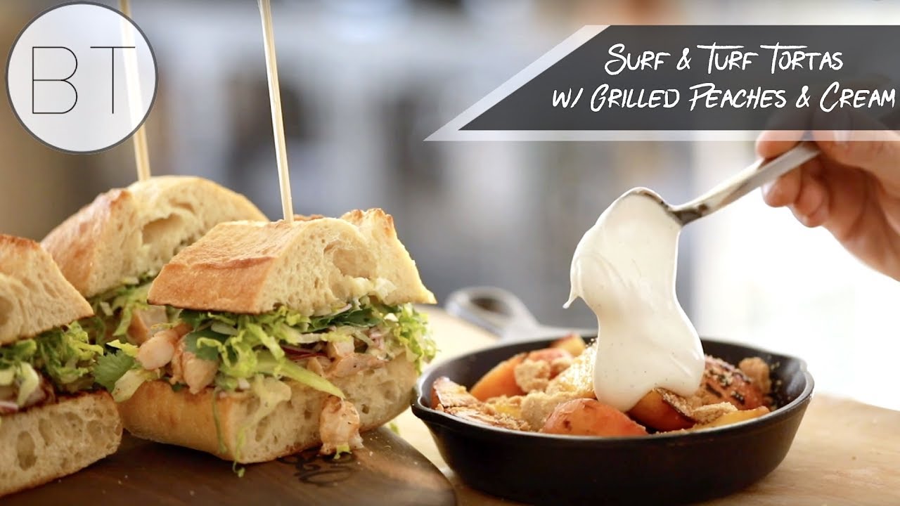 Video thumbnail for Surf & Turf Tortas w/ Grilled