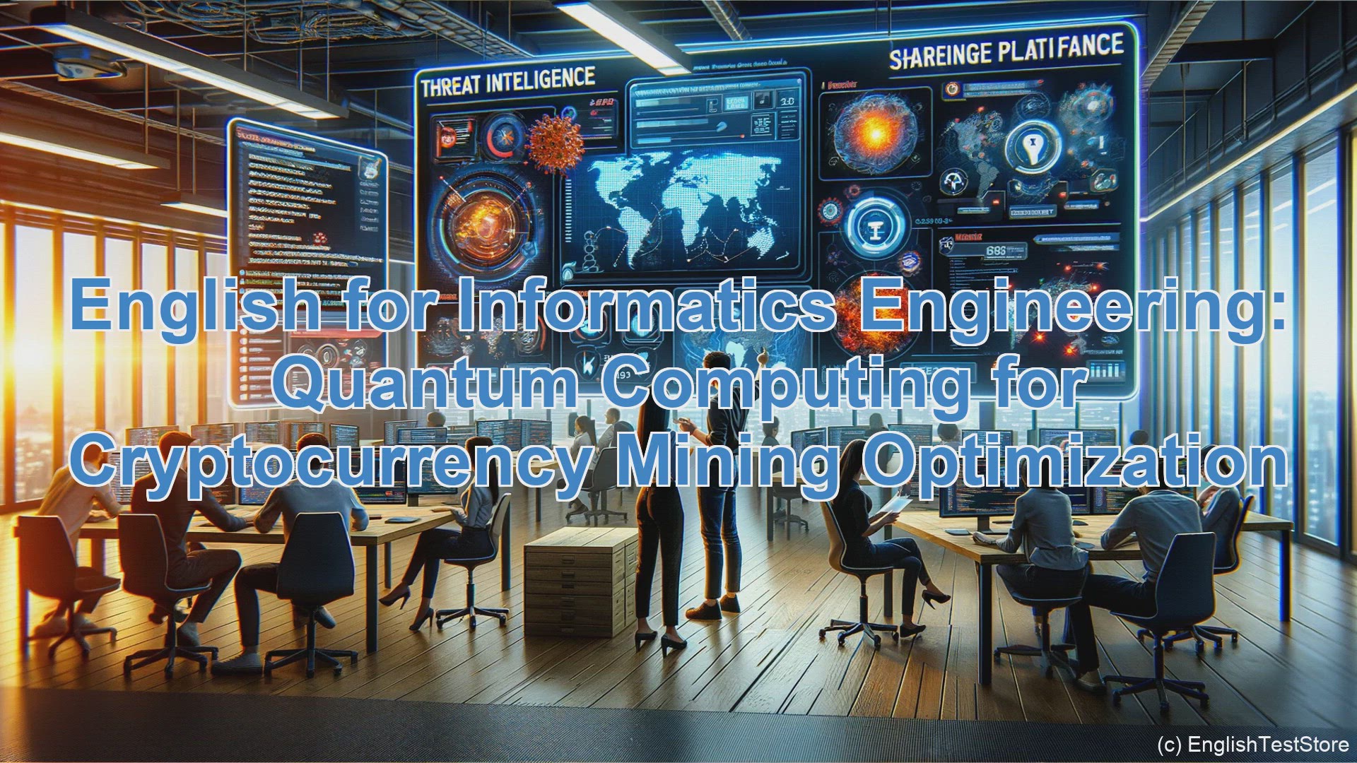 'Video thumbnail for English Conversation for Informatics Engineering: Quantum Computing for Cryptocurrency Mining Optimization'