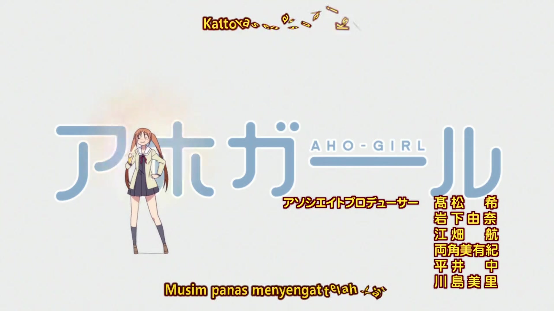 Video thumbnail for #01 Aho Girl - Sub Indo