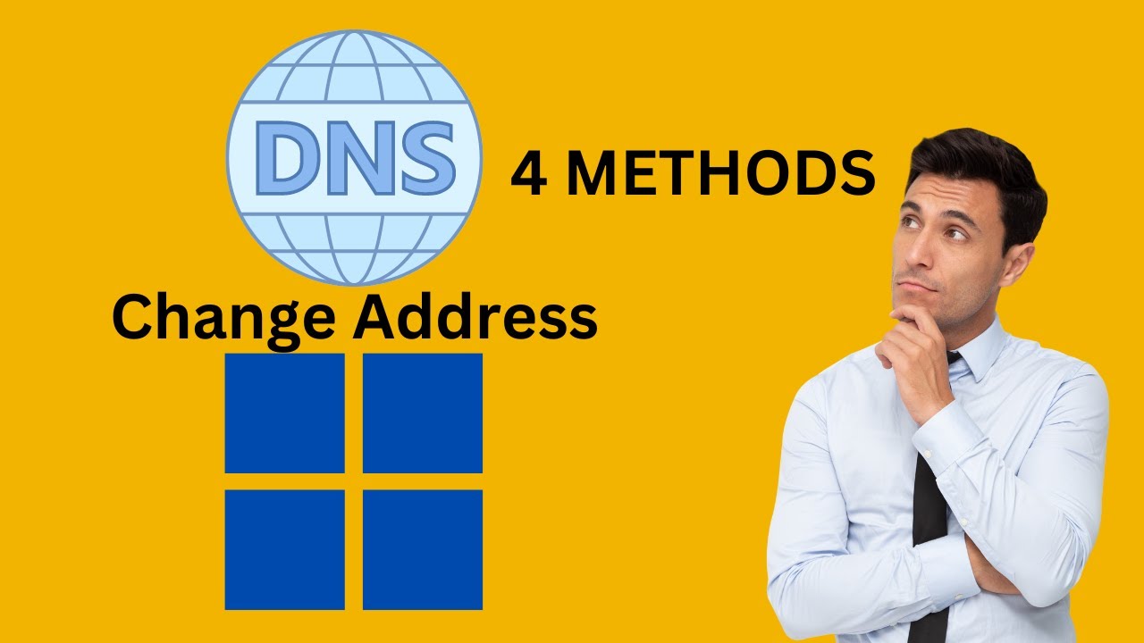 'Video thumbnail for 4 Methods to Change DNS Server Address on Windows 11 | GearUpWindows Tutorial'