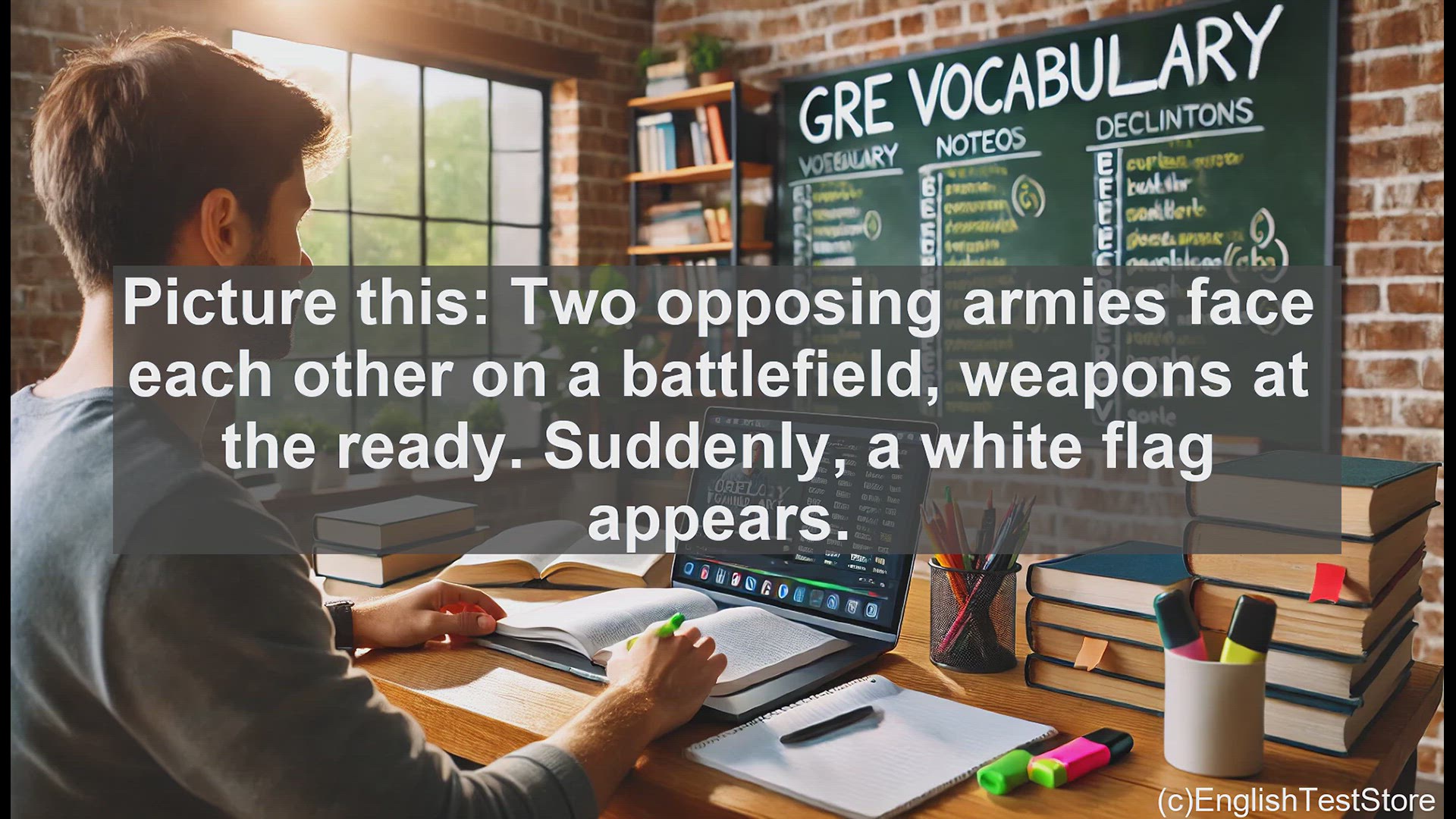 'Video thumbnail for GRE Vocabulary Lesson: Parley - The Art of Diplomatic Discourse'