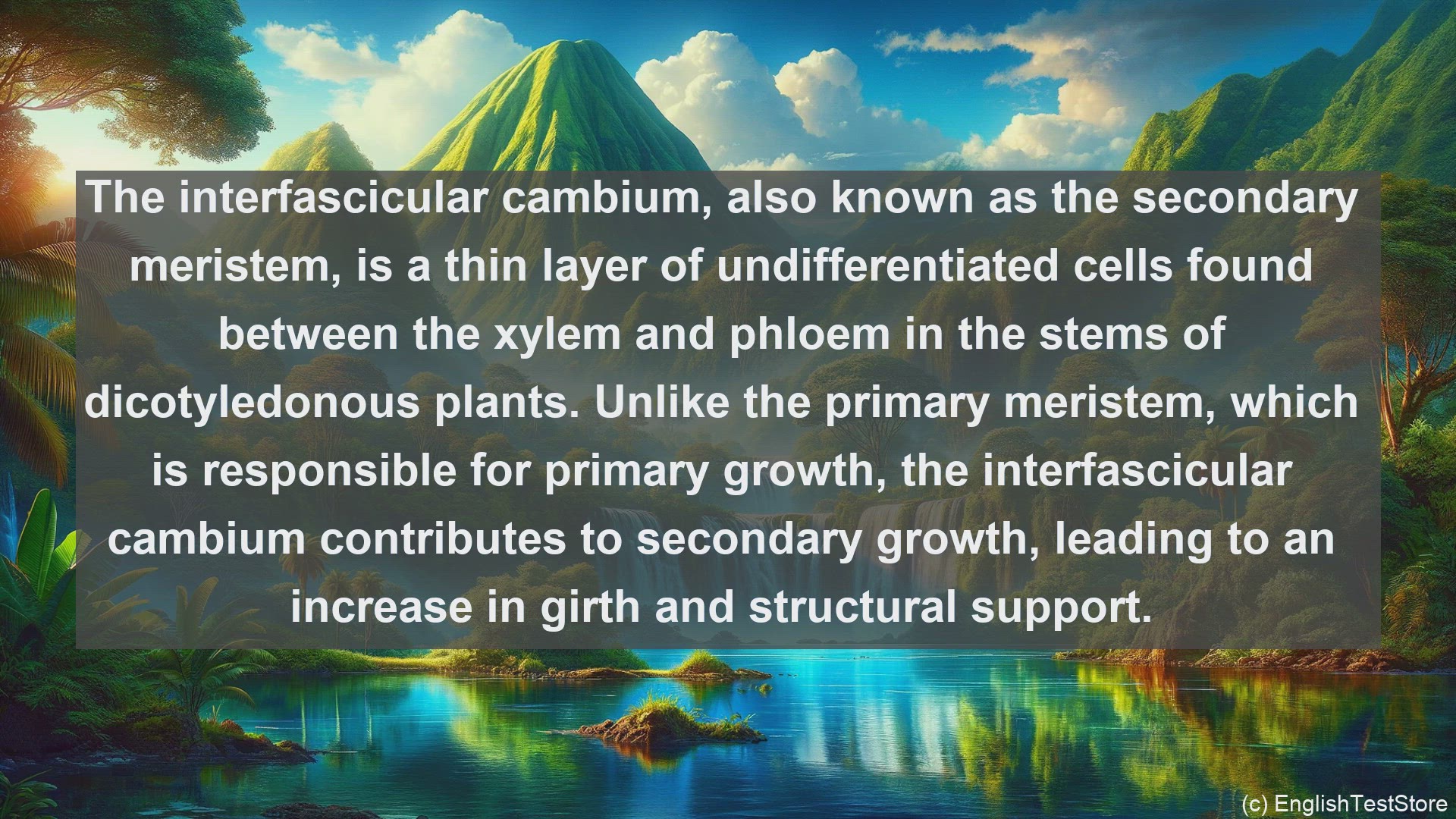 'Video thumbnail for Interfascicular cambium in science  definition and examples'