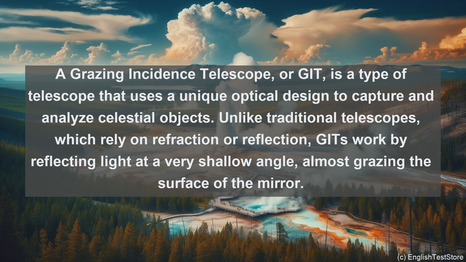 'Video thumbnail for Grazing incidence telescope in science  definition and examples'