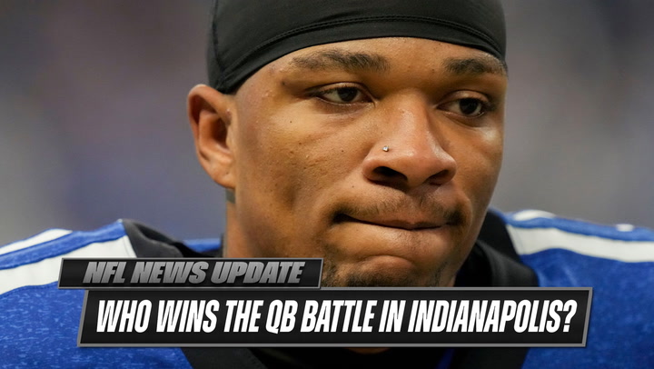 'Video thumbnail for Richardson or Jones, who wins the QB battle for the Indianapolis Colts?'