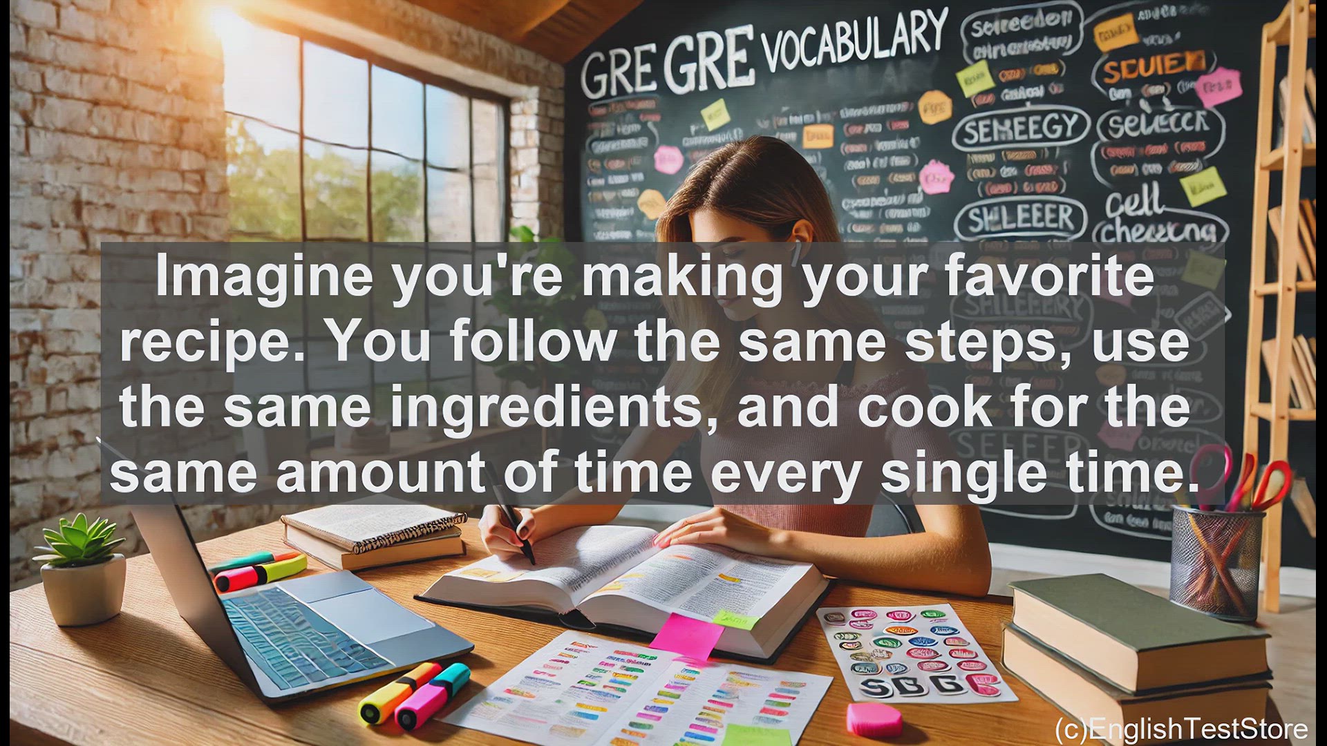 'Video thumbnail for GRE Vocabulary Lesson: The Importance of Consistency - A Key GRE Vocabulary Concept'