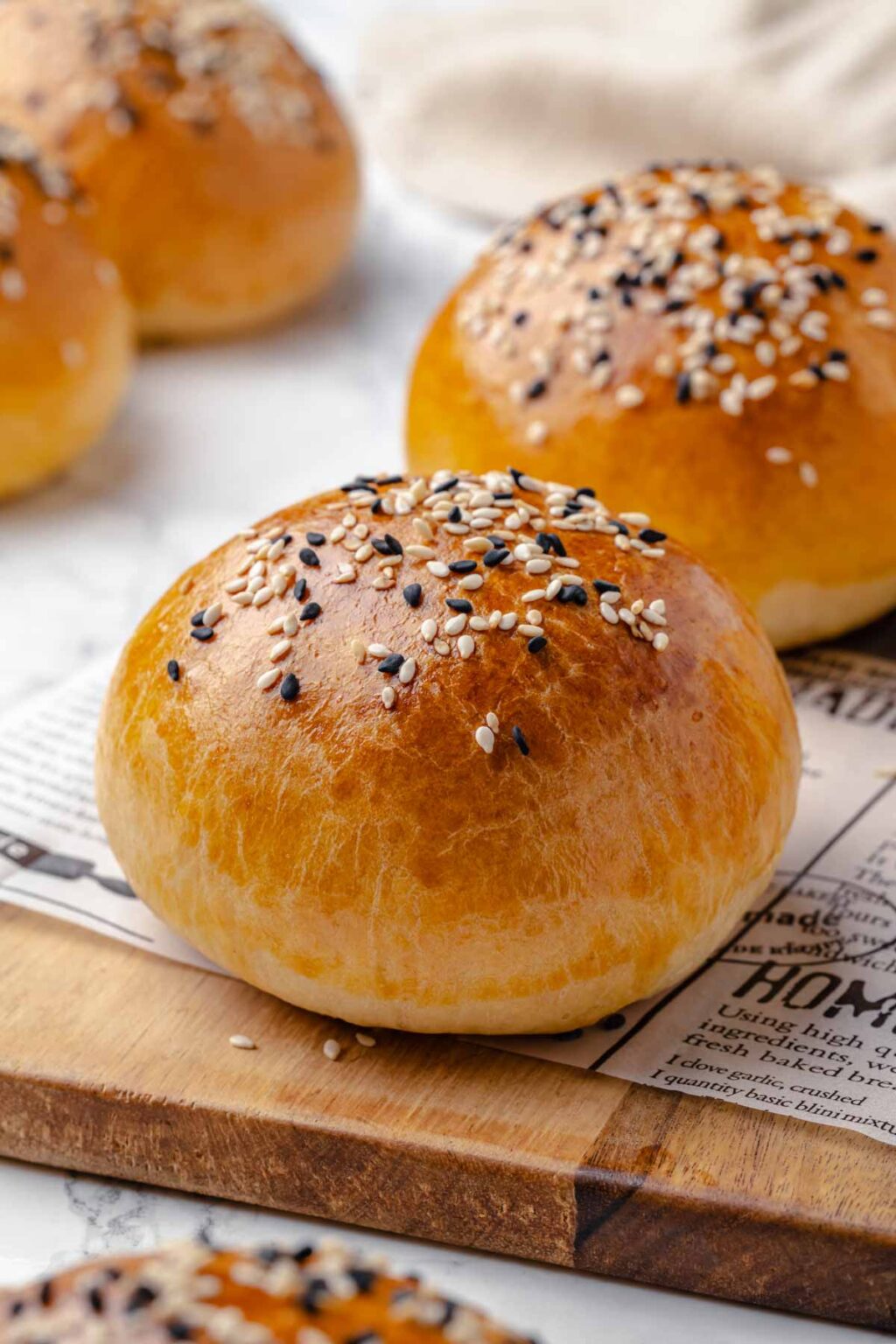 'Video thumbnail for Easy Brioche Buns Recipe'