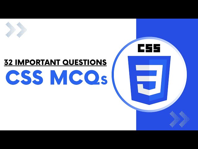 'Video thumbnail for CSS MCQ | Top 30 CSS Questions and Answers | Javatpoint'