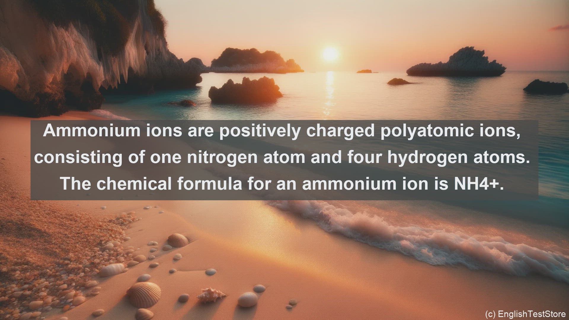 'Video thumbnail for Ammonium ion in science  definition and examples'