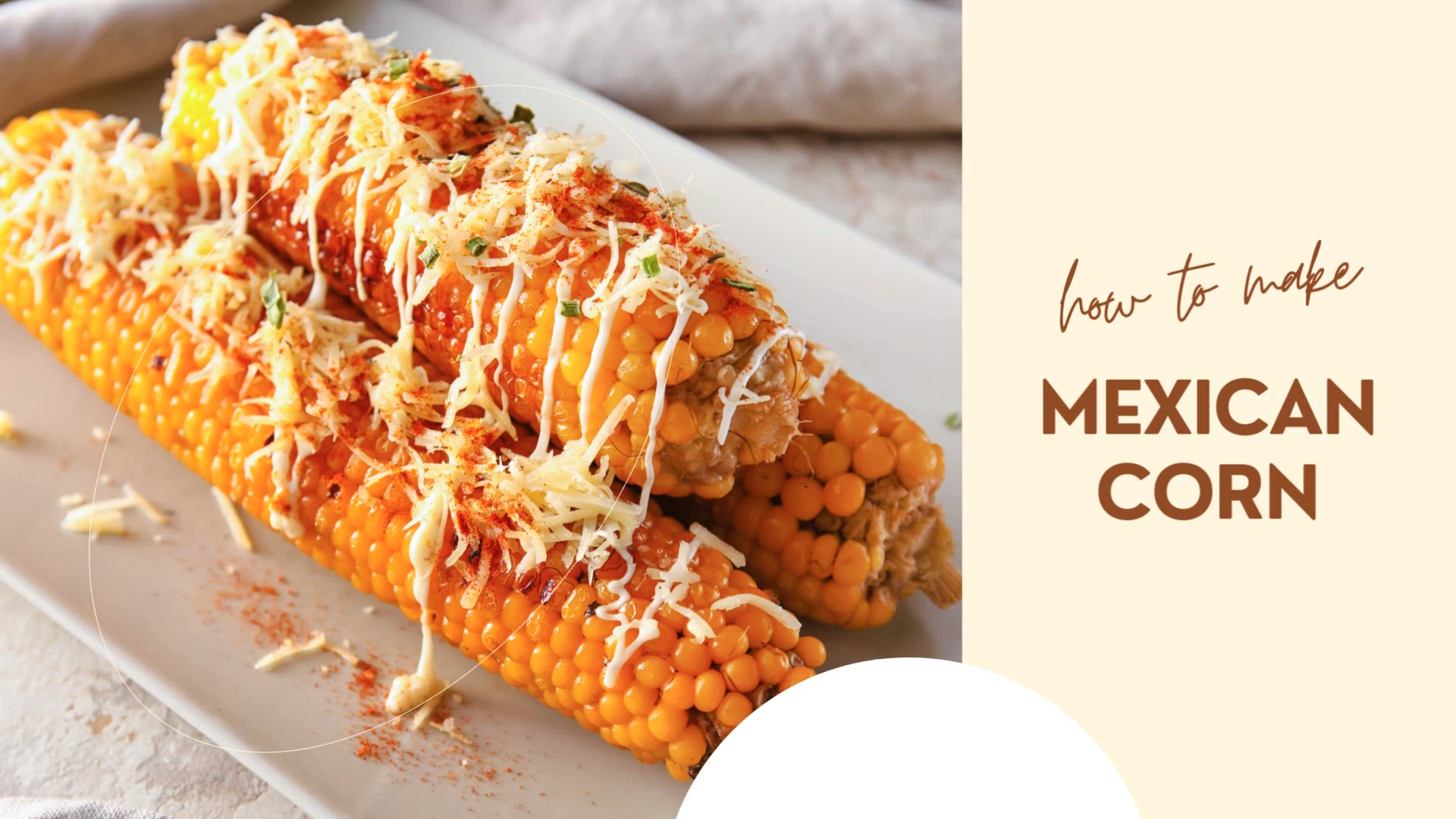 'Video thumbnail for Mexican Corn'