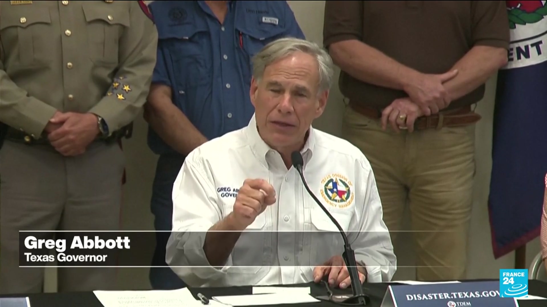 'Video thumbnail for Texas: Rescuers search for missing while death toll rises to 50'