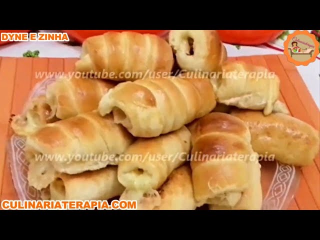 'Video thumbnail for Aprenda como Fazer Enroladinho Assado de Queijo e Presunto Ensinado por Especialista'