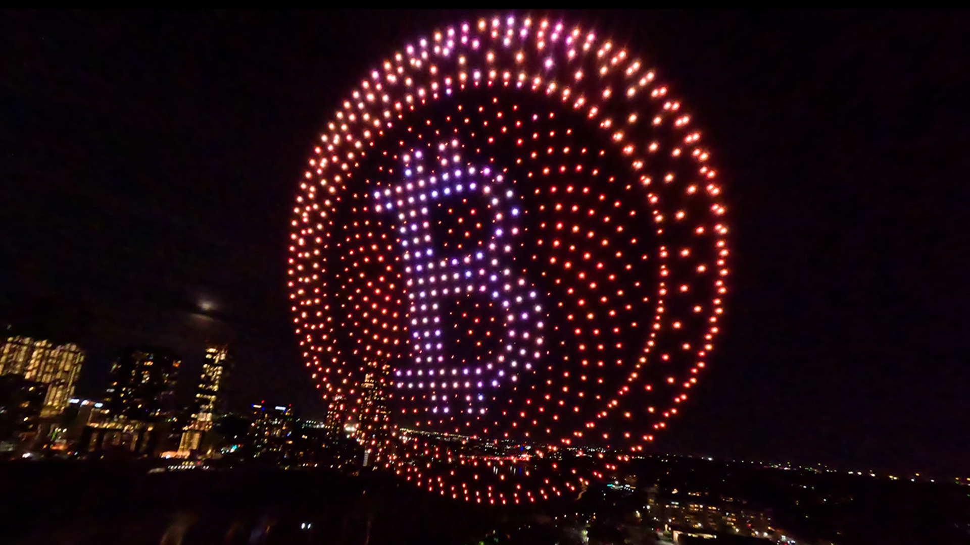 'Video thumbnail for Sky Elements drone displays shows largest currency symbol'