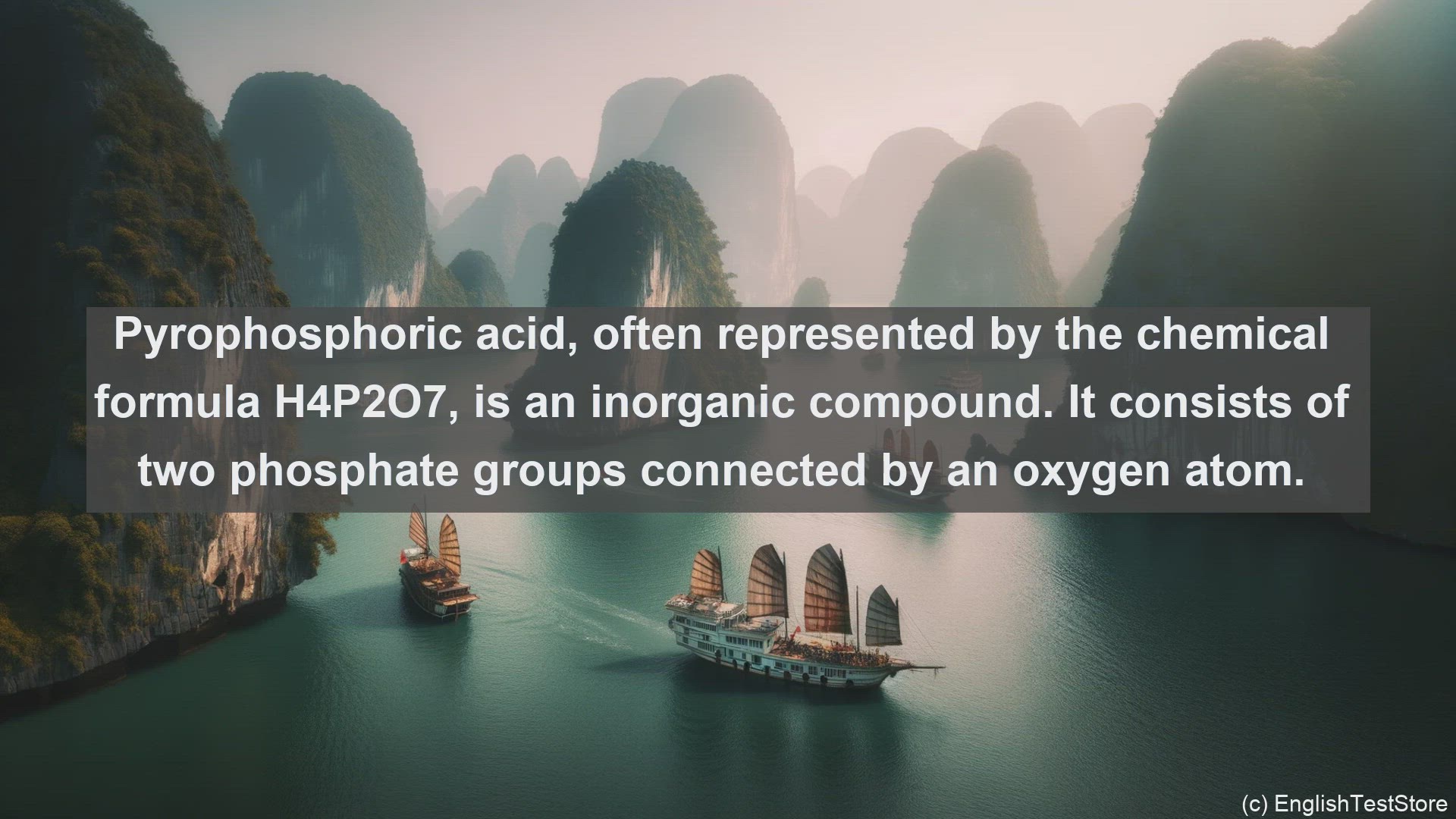 'Video thumbnail for Pyrophosphoric acid in science  definition and examples'