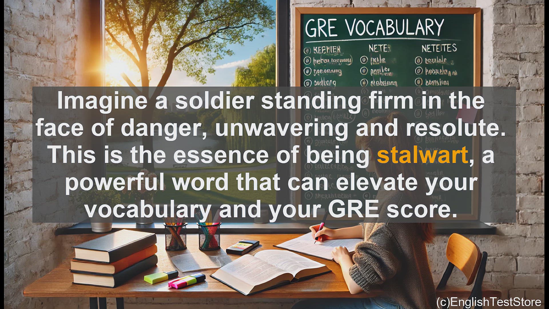 'Video thumbnail for GRE Vocabulary Lesson: The Unwavering Strength of Stalwarts'