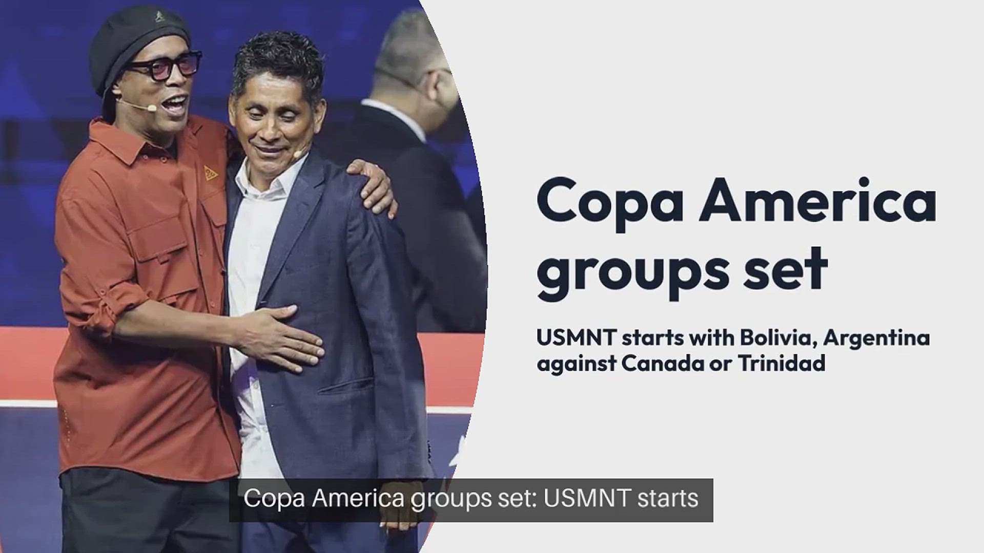 Defending champion Argentina opens Copa América against Canada or Trinidad.  US starts with Bolivia