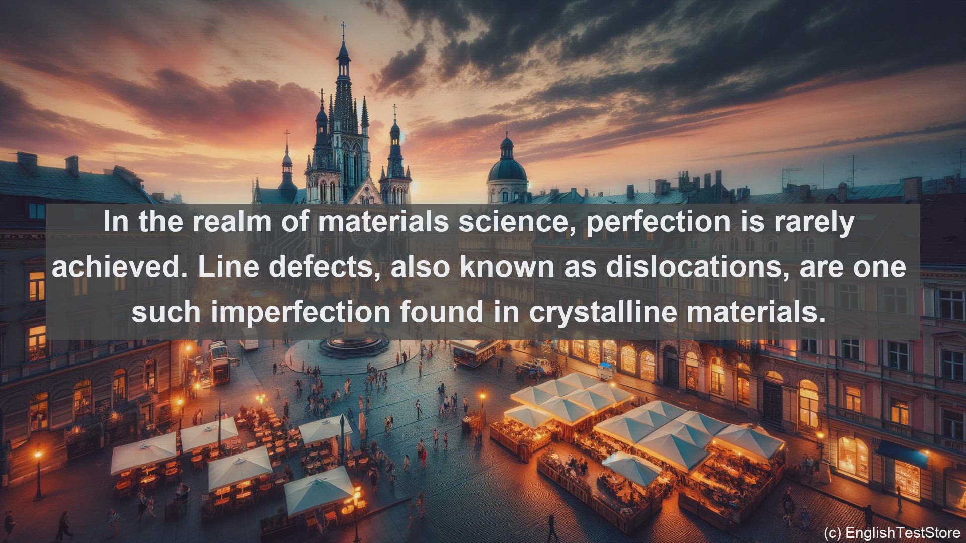 'Video thumbnail for Line defect in science  definition and examples'