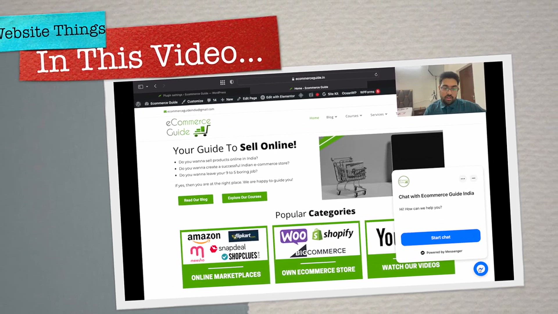'Video thumbnail for Add Facebook MESSENGER CHAT On Your WORDPRESS Website (Using Plugin) _ 🤑 Increase Sales By 30% - 50%'