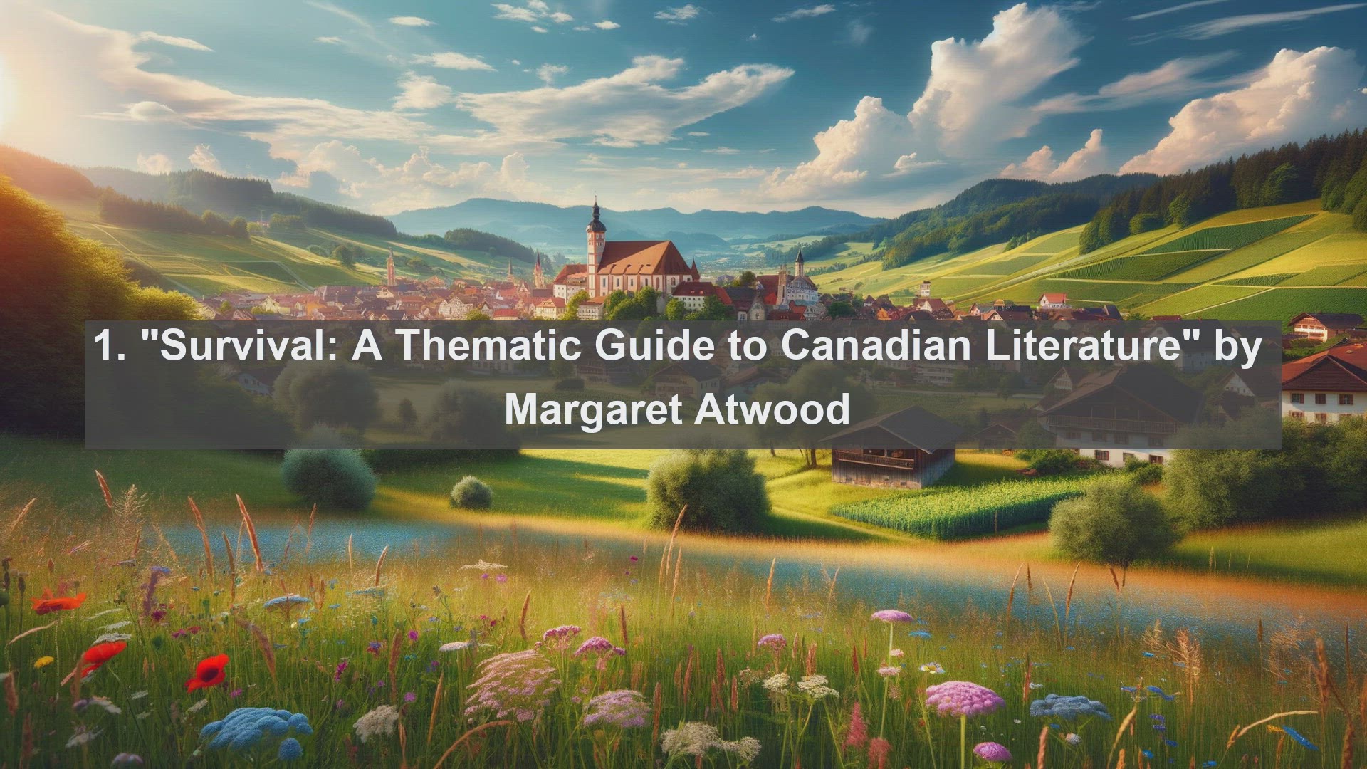 'Video thumbnail for Top 10 Canadian Literary Criticisms'