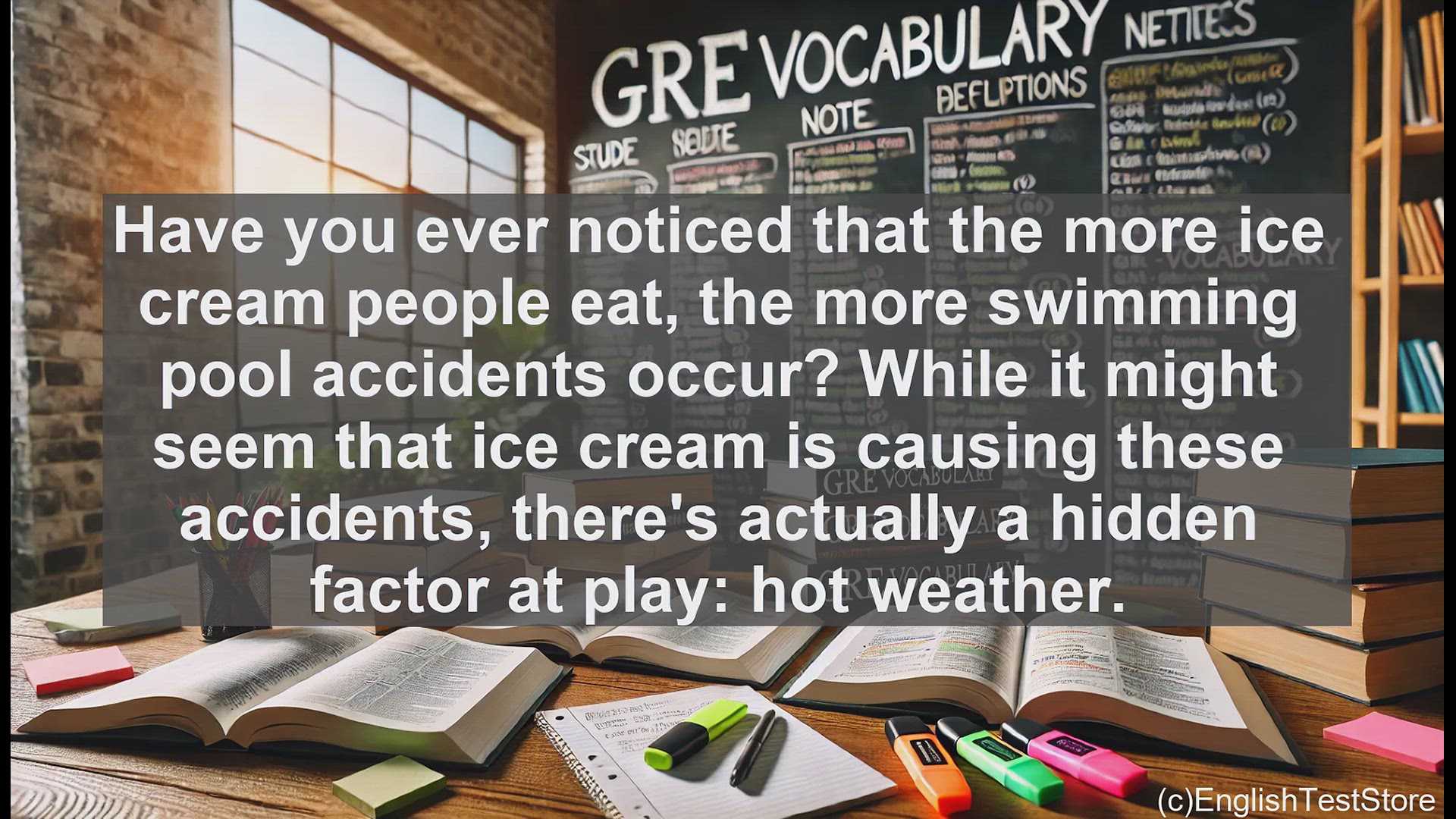 'Video thumbnail for GRE Vocabulary Lesson: Understanding Correlation - The Key to GRE Success'