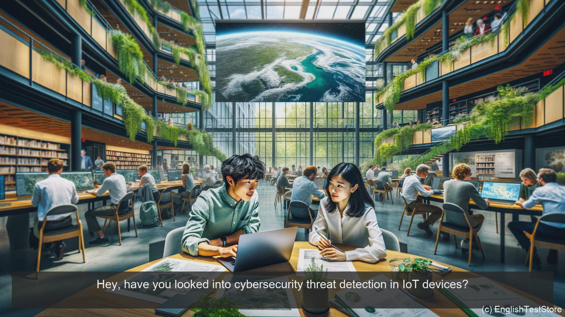 'Video thumbnail for English Conversation for Informatics Engineering: Cybersecurity Threat Detection in IoT Devices'