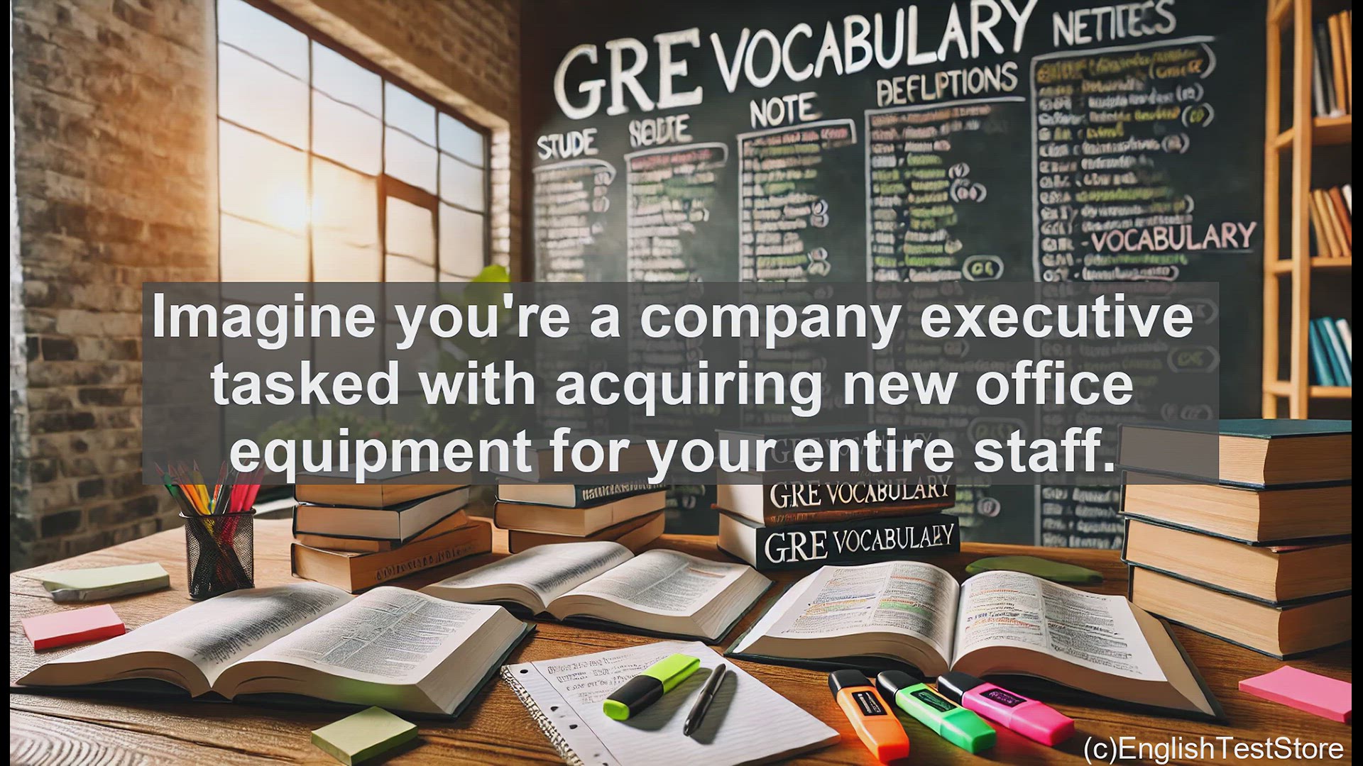 'Video thumbnail for GRE Vocabulary Lesson: Mastering Procurement - A Key Business Concept'