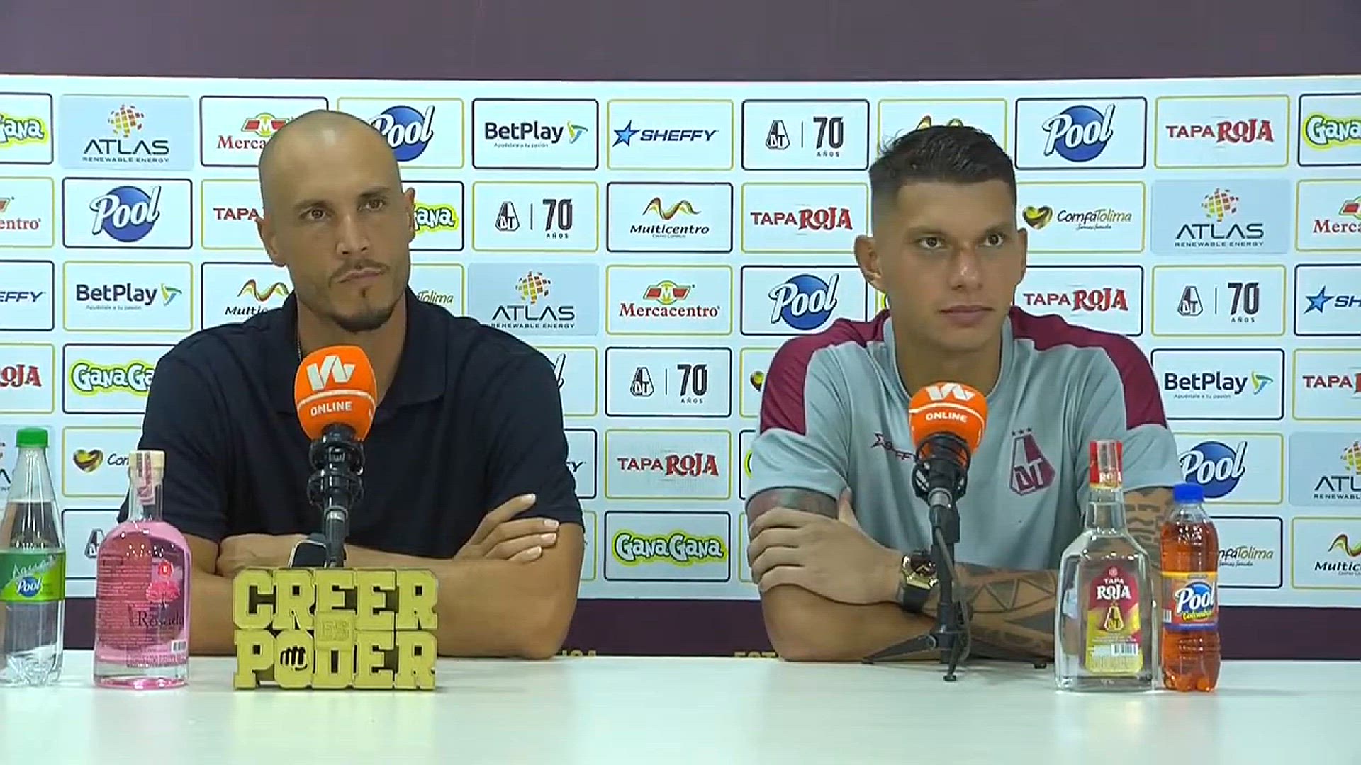 'Video thumbnail for Rueda de prensa del Deportes Tolima tras el empate ante Once Caldas - Liga BetPlay 1 2024'