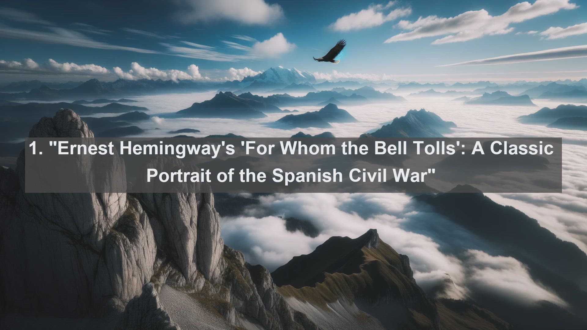 'Video thumbnail for Top 10 Spanish Novels About the Civil War'