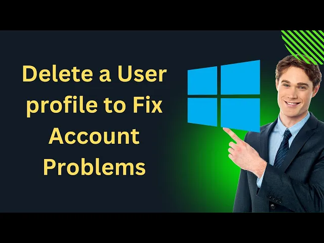'Video thumbnail for How to Delete a User profile to Fix Account Problems on Windows 10 | GearUpWindows Tutorial'