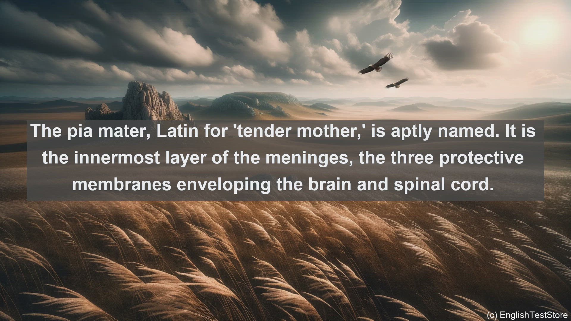 'Video thumbnail for Pia mater in science  definition and examples'