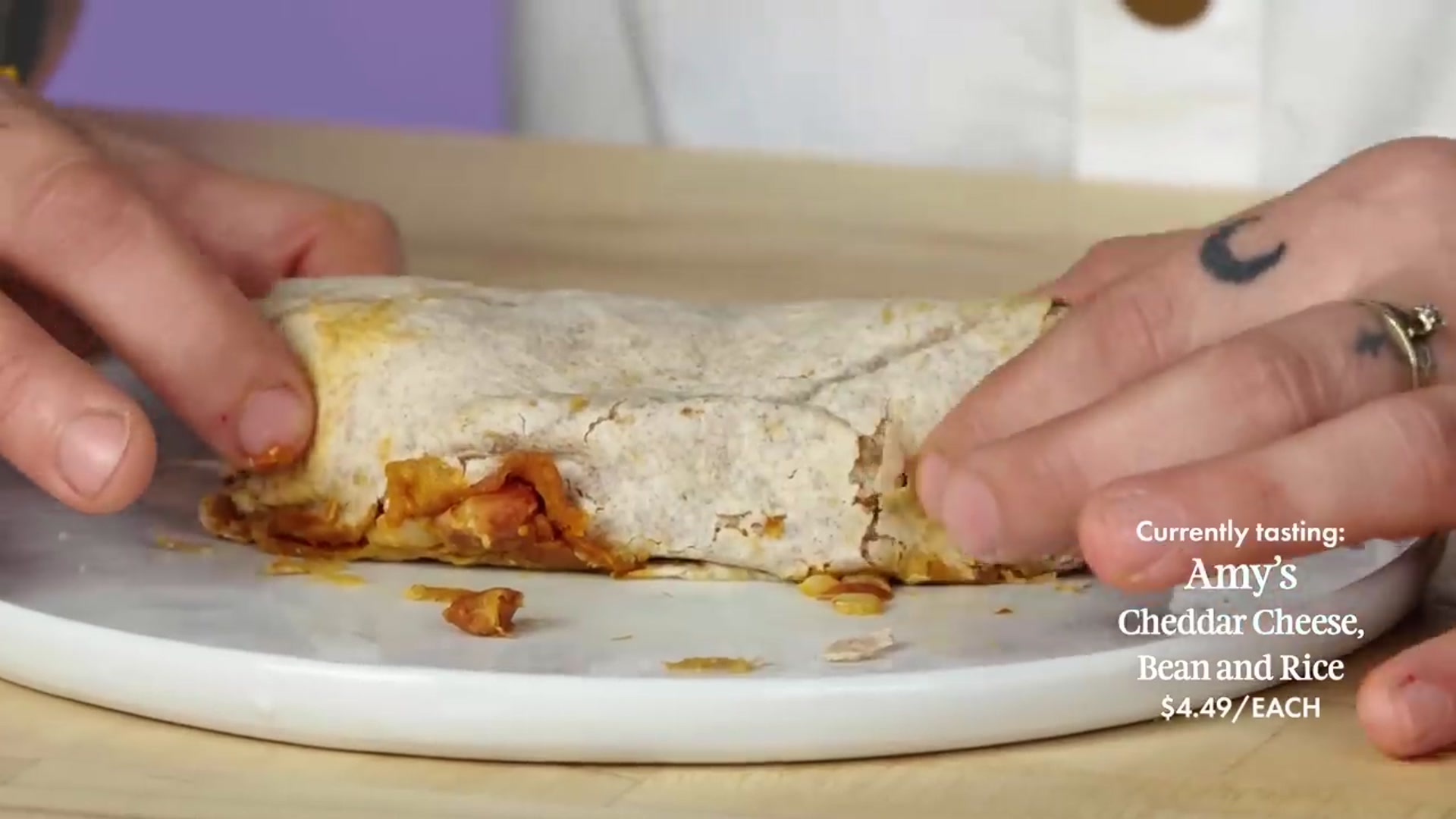 Video thumbnail for Pro Chefs Blind Taste Test Every Frozen Burrito ¦ The Taste Panel ¦ Epicurious (720p 24fps)