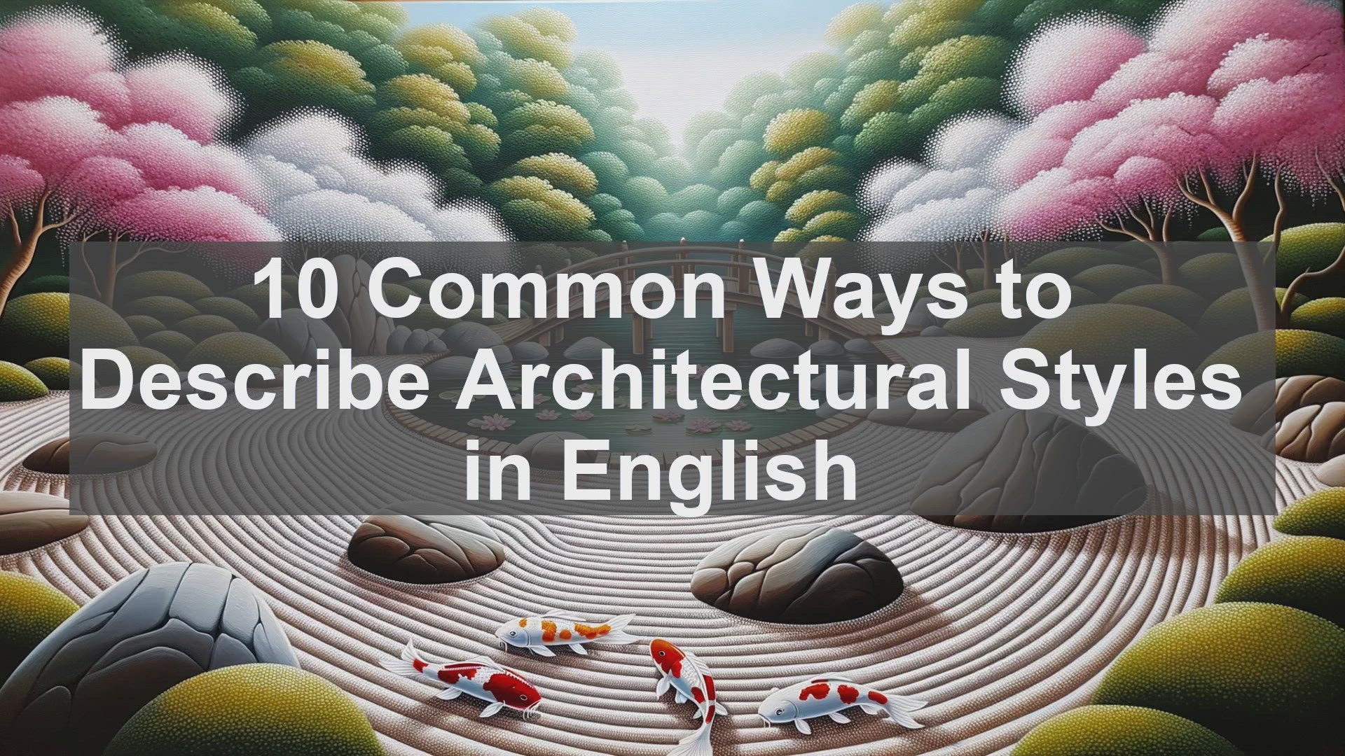 'Video thumbnail for 10 Common Ways to Describe Architectural Styles in English '