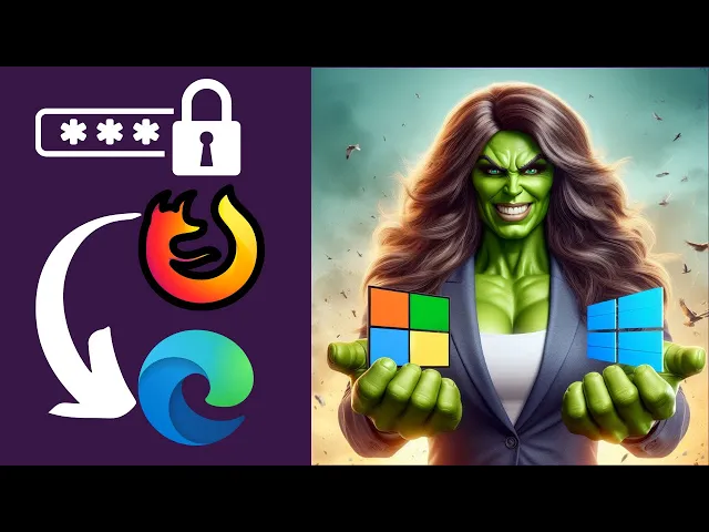 'Video thumbnail for How to Import Passwords from Firefox to Microsoft Edge on Windows 11 or 10 | GearUpWindows Tutorial'