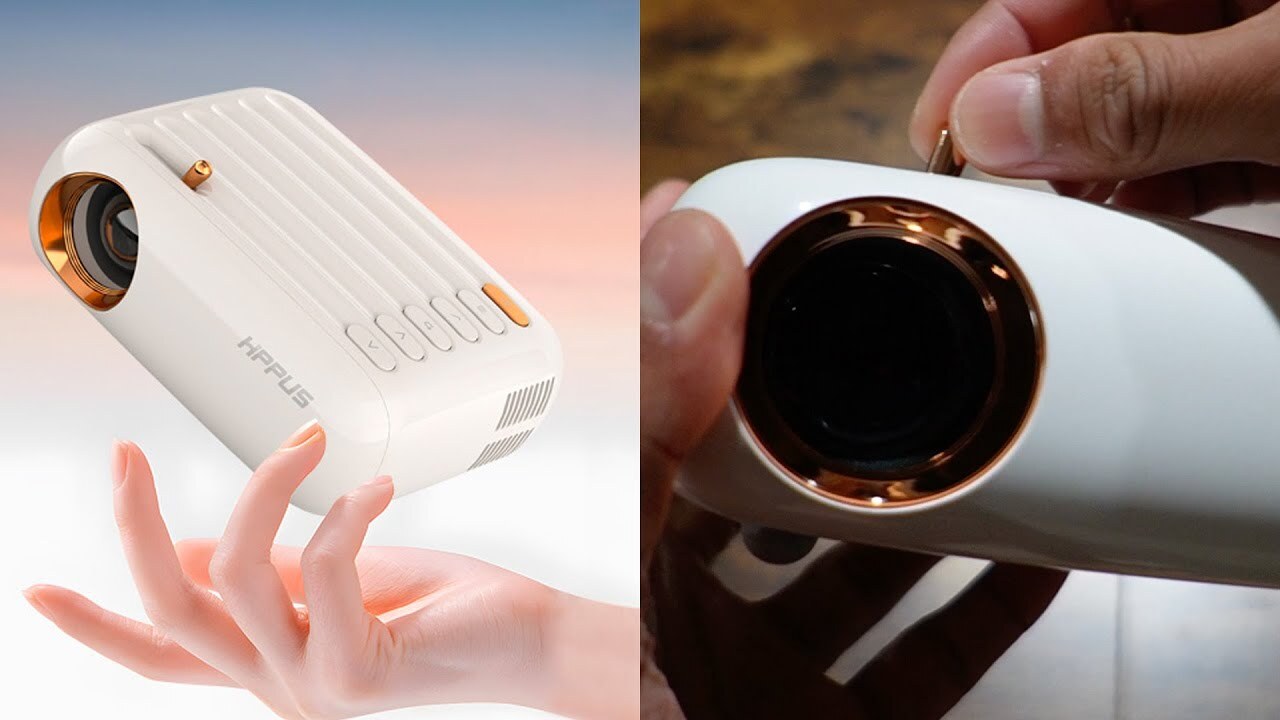 'Video thumbnail for HIPPUS Portable Mini Projector Review'