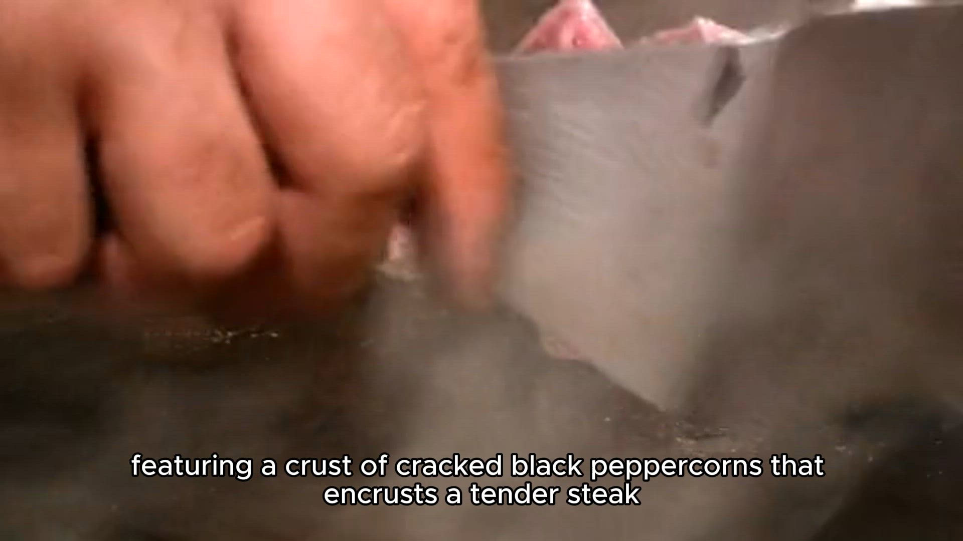 Video thumbnail for Steak au Poivre