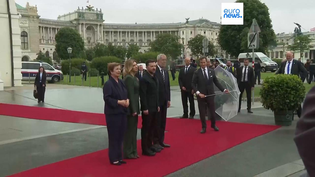 'Video thumbnail for Zelenskyy secures non-military support package from traditionally neutral Austria'