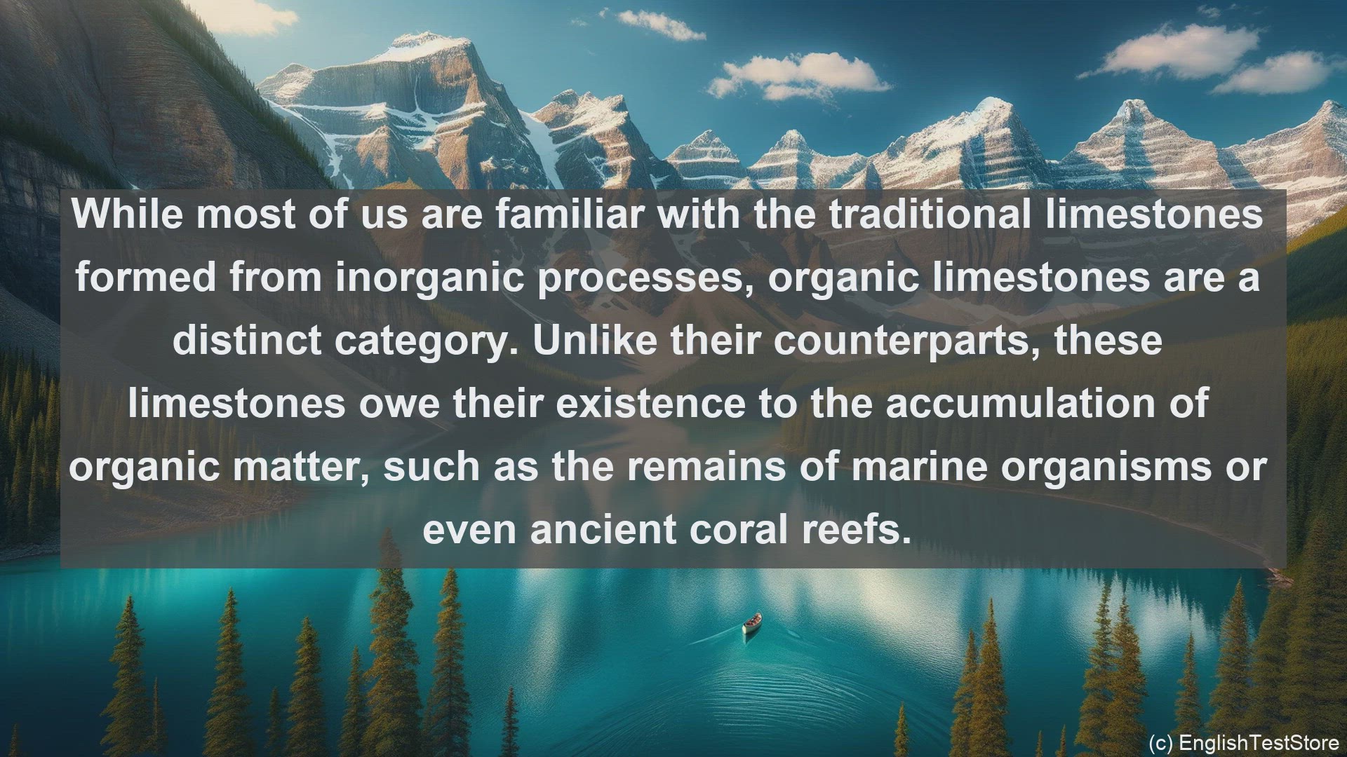 'Video thumbnail for Organic limestones in science  definition and examples'