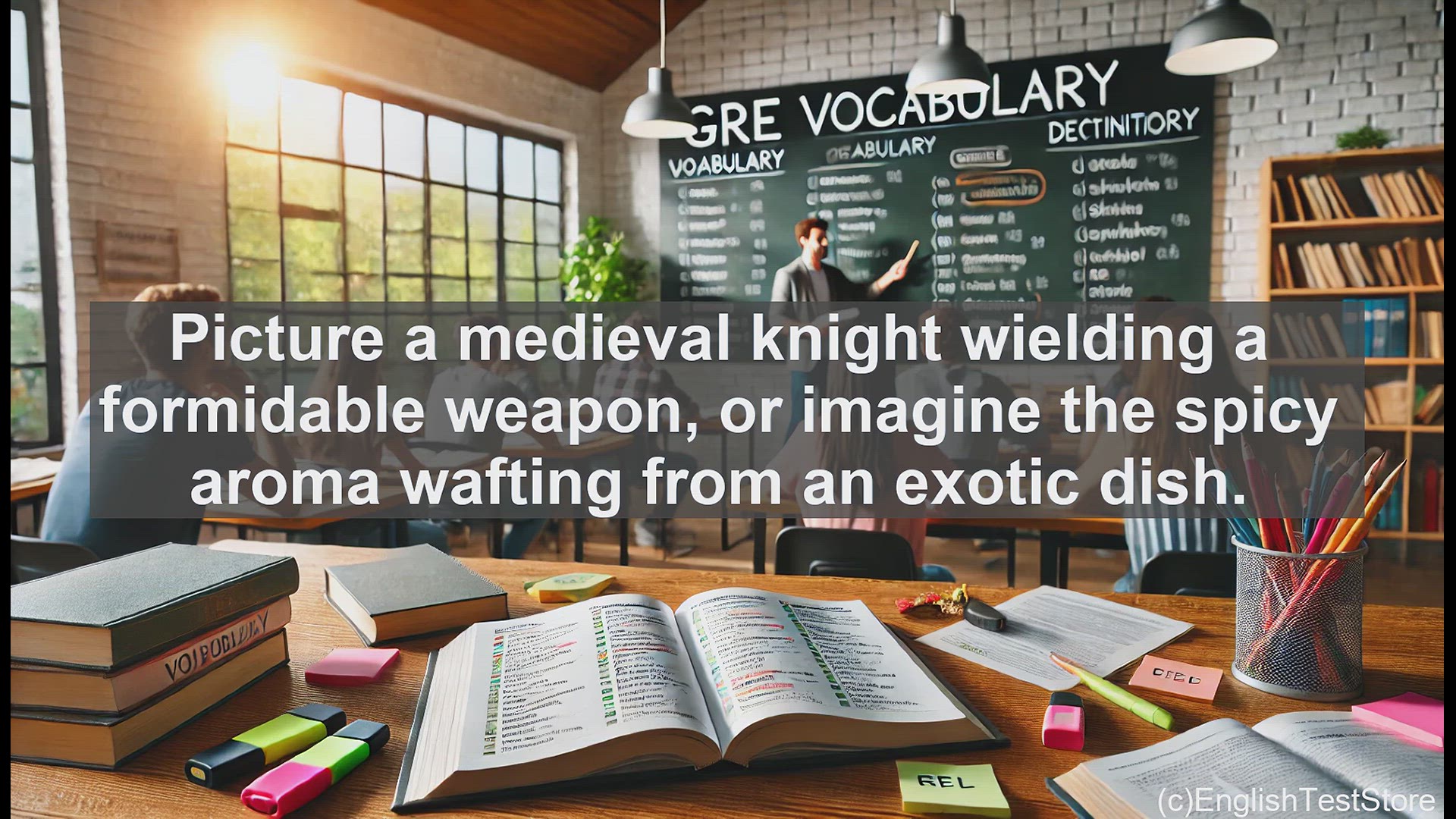 'Video thumbnail for GRE Vocabulary Lesson: Mace - A Versatile Word with Centuries of History'