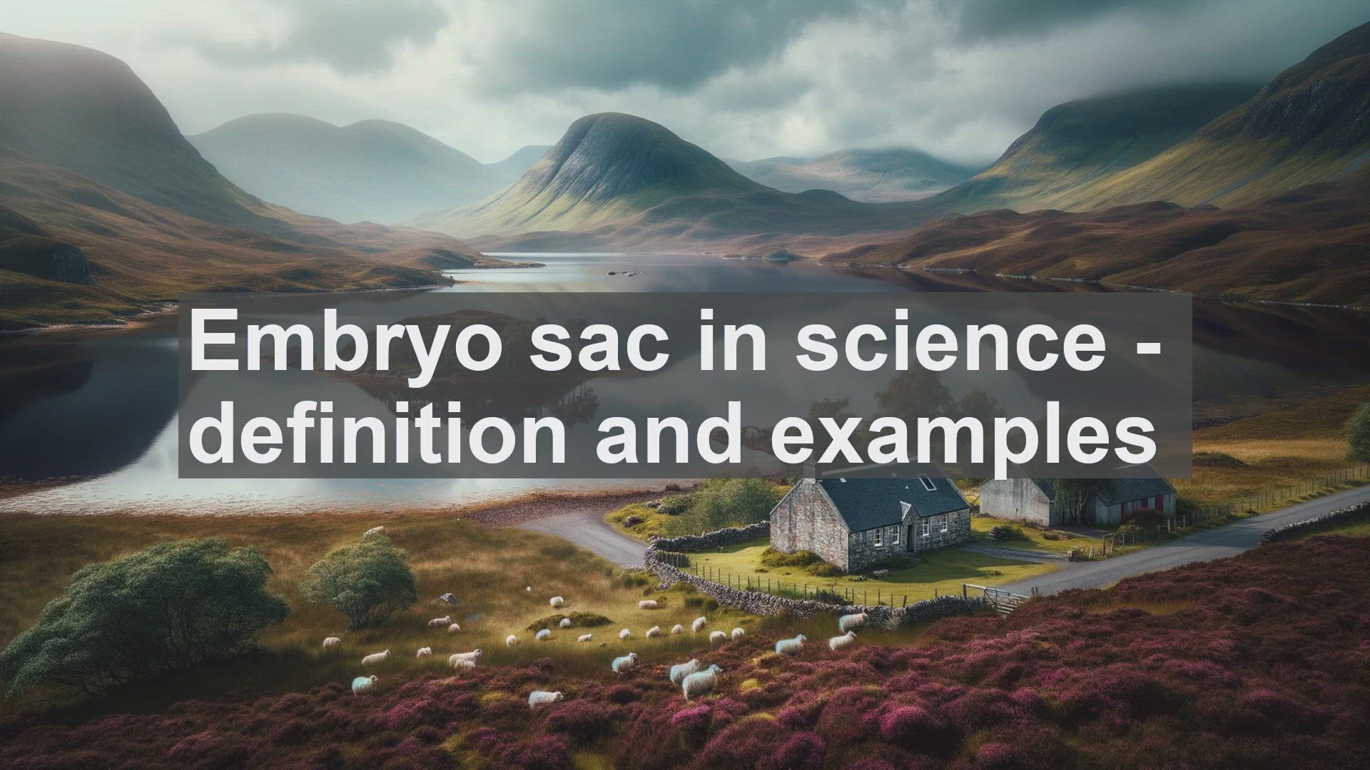 'Video thumbnail for Embryo sac in science  definition and examples'
