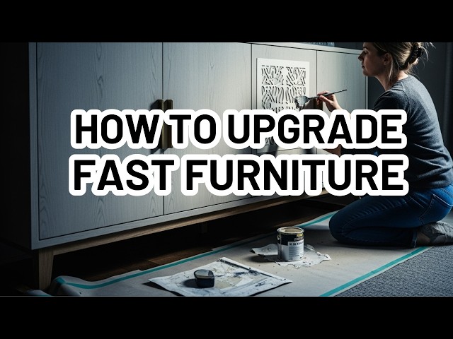 Video thumbnail for HOW TO UPGRADE FAST FURNITURE