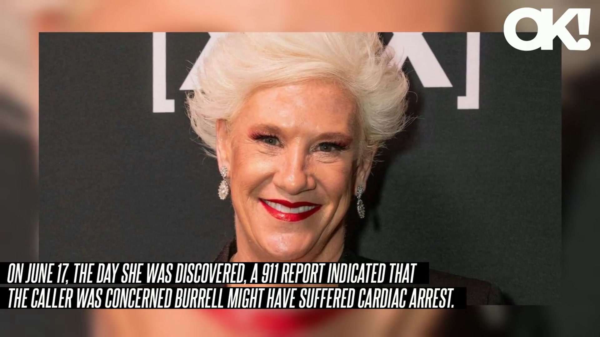 'Video thumbnail for Anne Burrell's Death Being Investigated as Possible Drug Overdose After She Was Found Surrounded by Pills: Report'