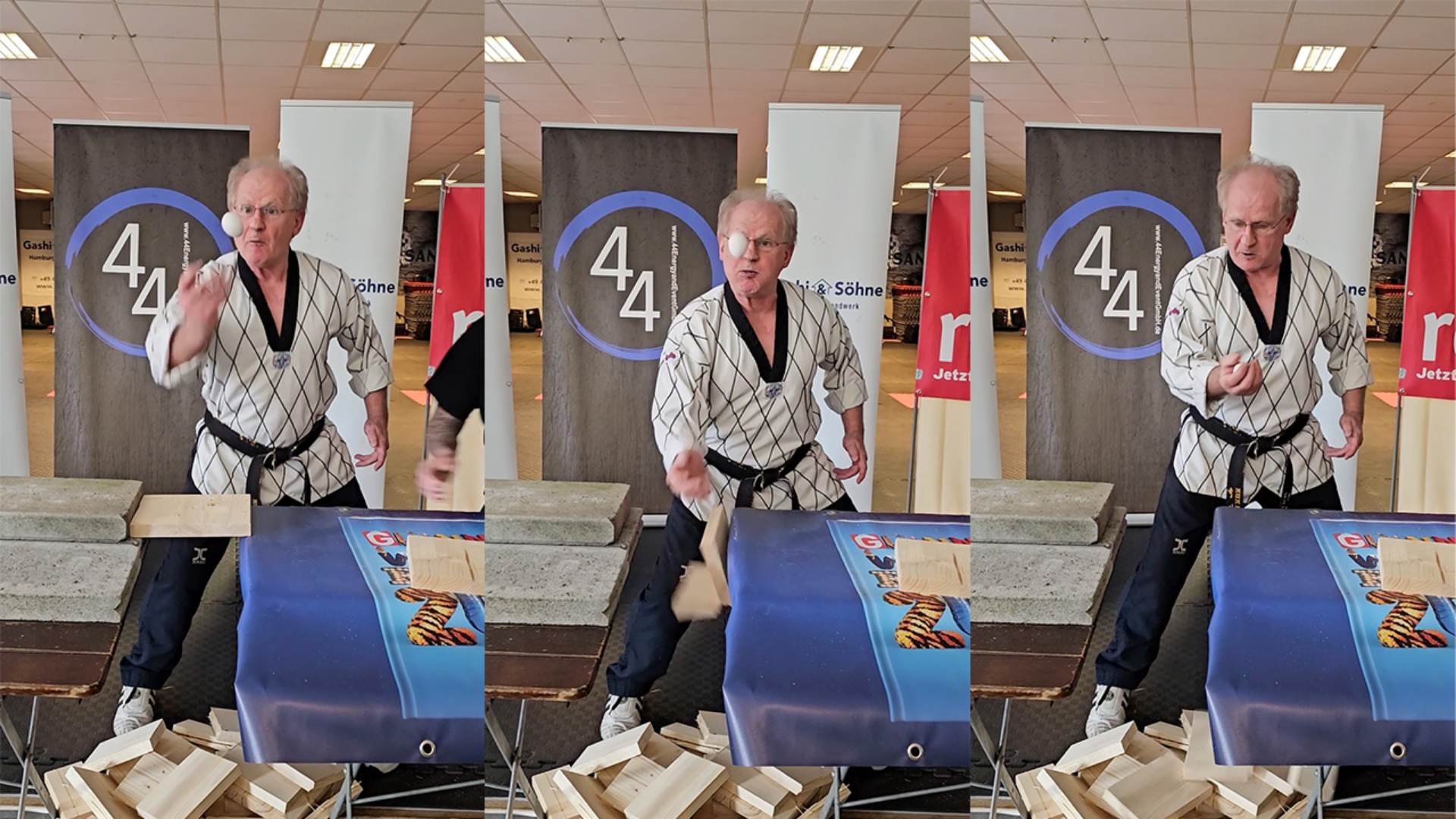 Video thumbnail for Most pineboards broken whilst throwing and catching an egg in one minute - 37 by Kahrimanovic Muhamed