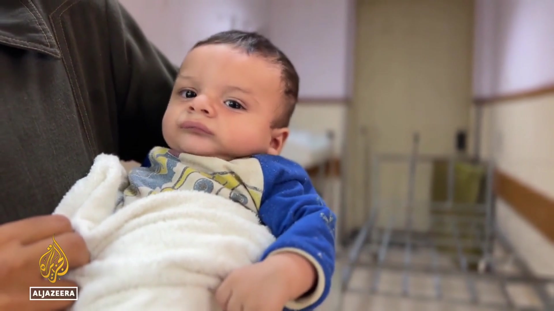'Video thumbnail for UN: Thousands of Gaza infants face death as formula milk runs out'