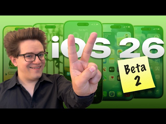 Video thumbnail for All the Changes in iOS 26 Beta 2