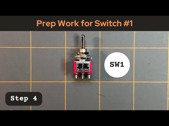 'Video thumbnail for Preparing Switch #1 (SW1) - Step 4 - The Ultimate DIY 3220-Point Breadboard'