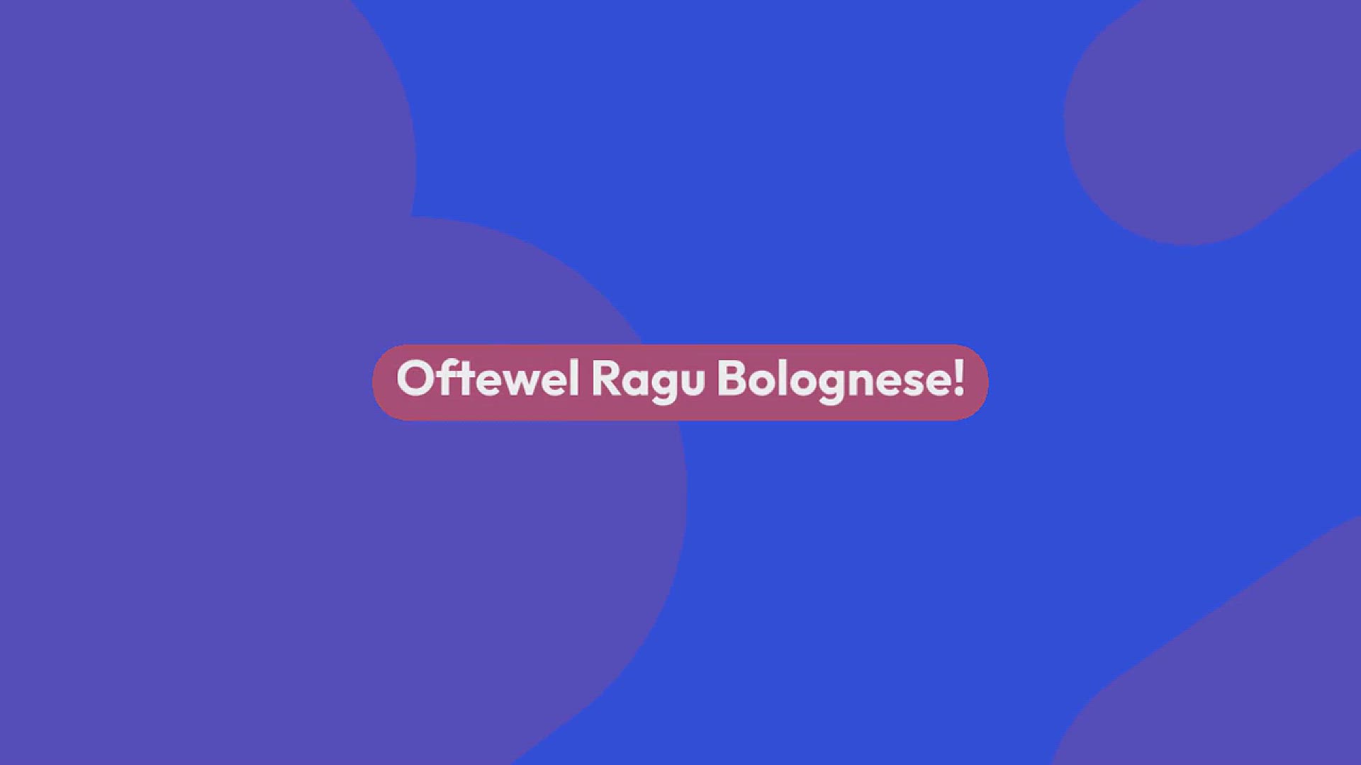 Video thumbnail for Ragù alla Bolognese