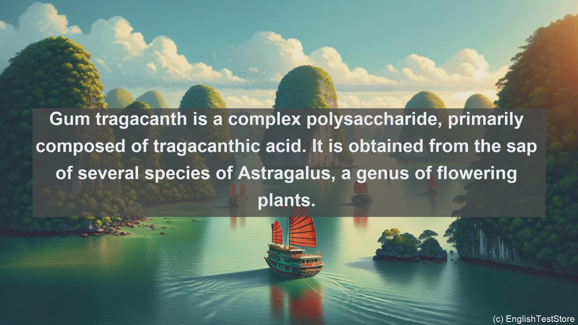 'Video thumbnail for Gum tragacanth in science  definition and examples'
